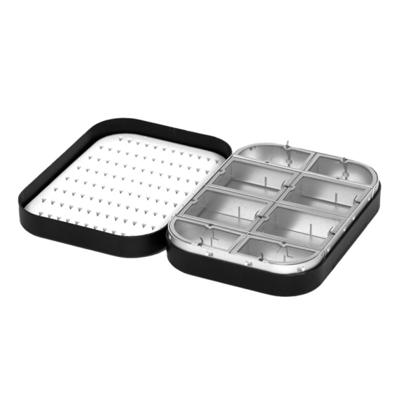 Douglas Metal Wheatley Fly Box 4\'\' Dual Foam / 8 compartments in the group Storage / Tackle Boxes / Flyboxes at Sportfiskeprylar.se (NFD9184-4inch Foam-Comp)